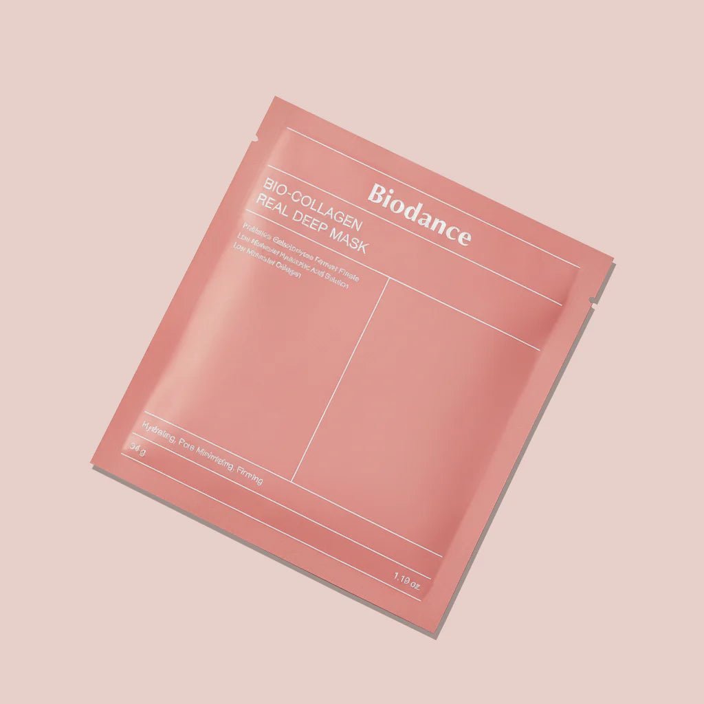 Collagen Face Mask Hydrating & Firming Sheet Mask for Glowing Skin - Belvee
