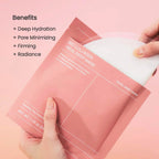 Collagen Face Mask Hydrating & Firming Sheet Mask for Glowing Skin - Belvee