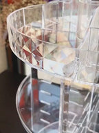 360° Rotating Cosmetic Makeup Organizer | Large Capacity Skincare & Makeup Storage