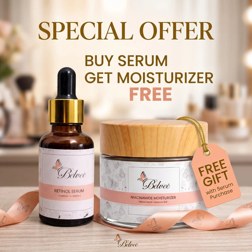 Retinol Renewal Serum + 100% Free Niacinamide Moisturizer - Belvee